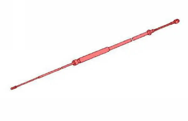 Porsche 993 Emergency Hand Brake Parking Cable 1