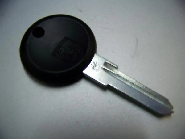 Porsche Key Blank - Round Head 1