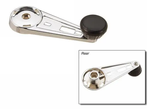 Porsche Window Lifter Crank Handle Chrome - Oem 1