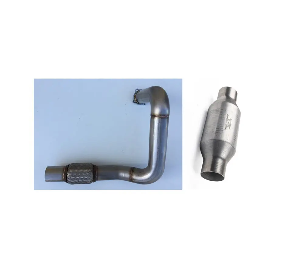 B Series Catted 4 Bolt Downpipe For 1320 Performance Top Mount Turbo Manifold 1