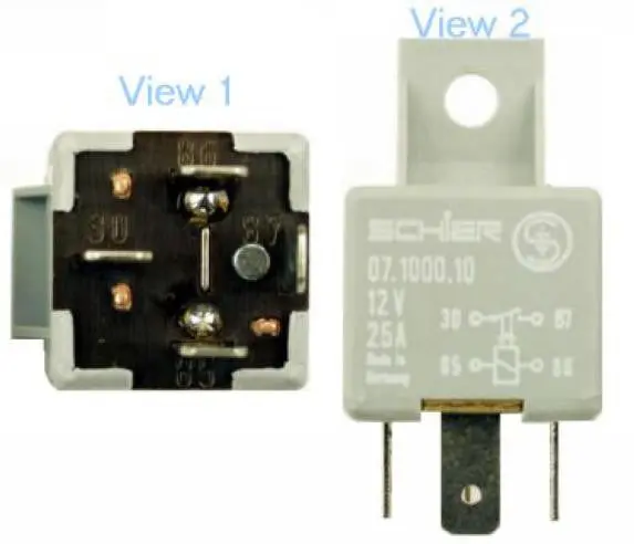Porsche Window Relay 1