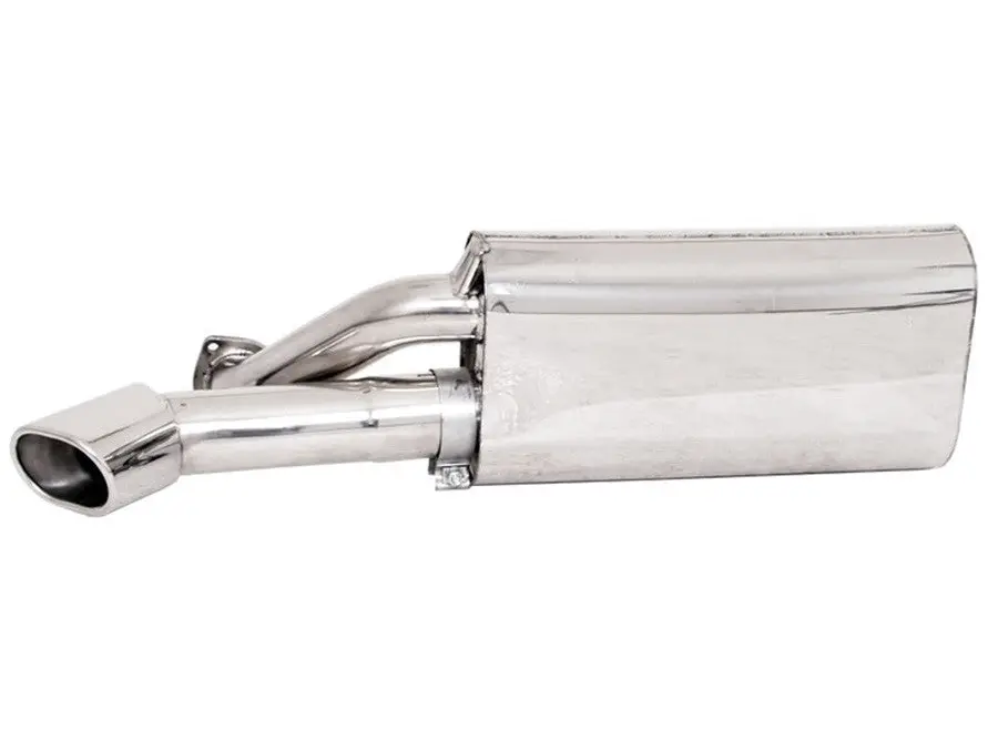 Billy Boat Muffler For B&B Header Single Outlet 4.5 In Rolled Oval 1
