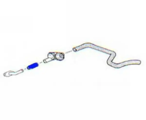 Porsche Heater Hose Engine To Heater Valve 1