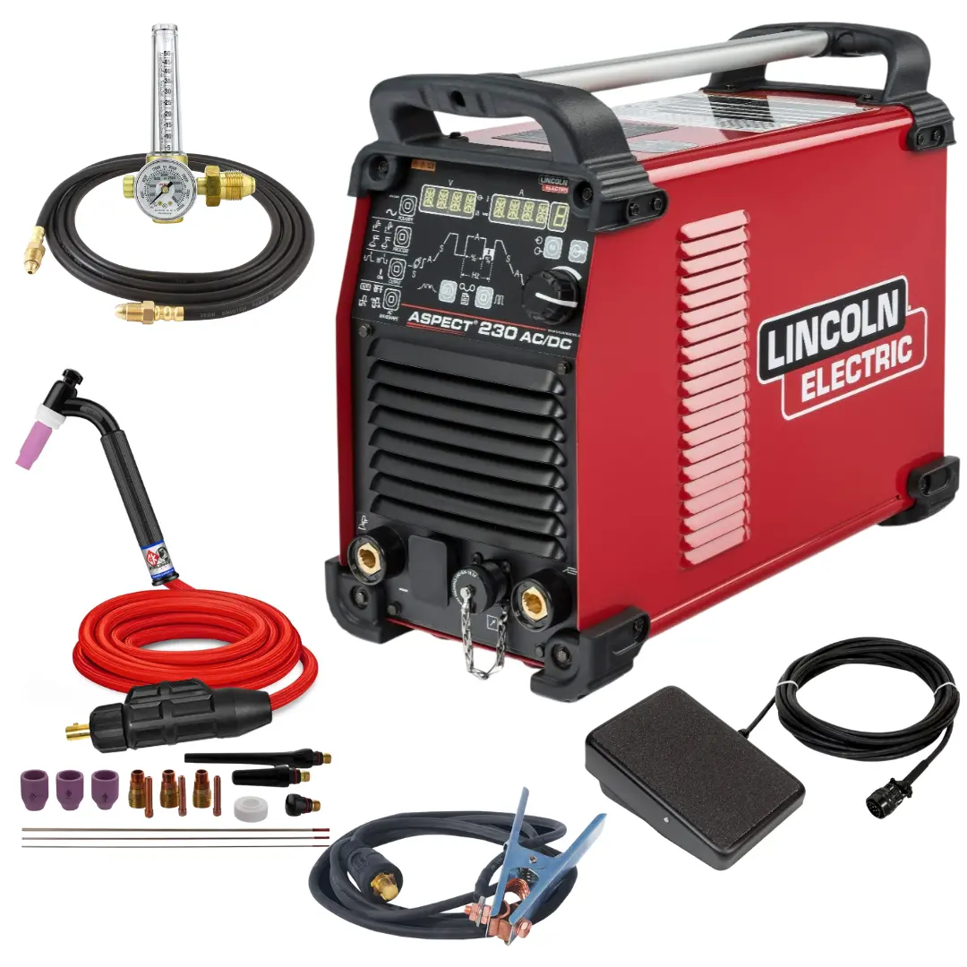 Lincoln Aspect 230 Ac/Dc Tig Welder (Demo Model) 1