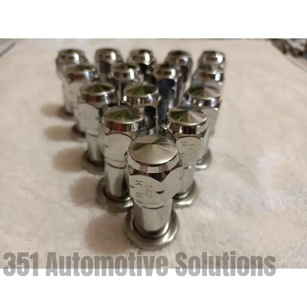 Bathurst Globe Wheel Nut Set 1/2 Concours Xw Xy Gt Xa Xb Xc Cobra Rpo 83 Falcon Gt 1