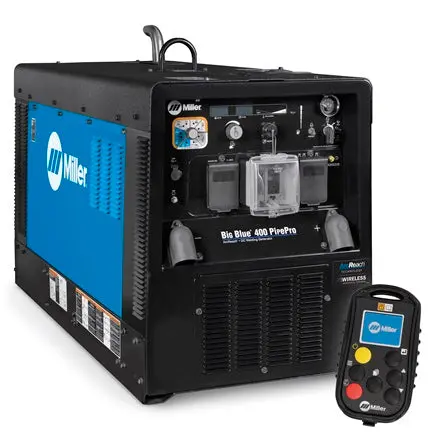 Miller Big Blue 400 Pipepro (Mitsubishi) Blue W/Wireless Interface Control - 907805001 1