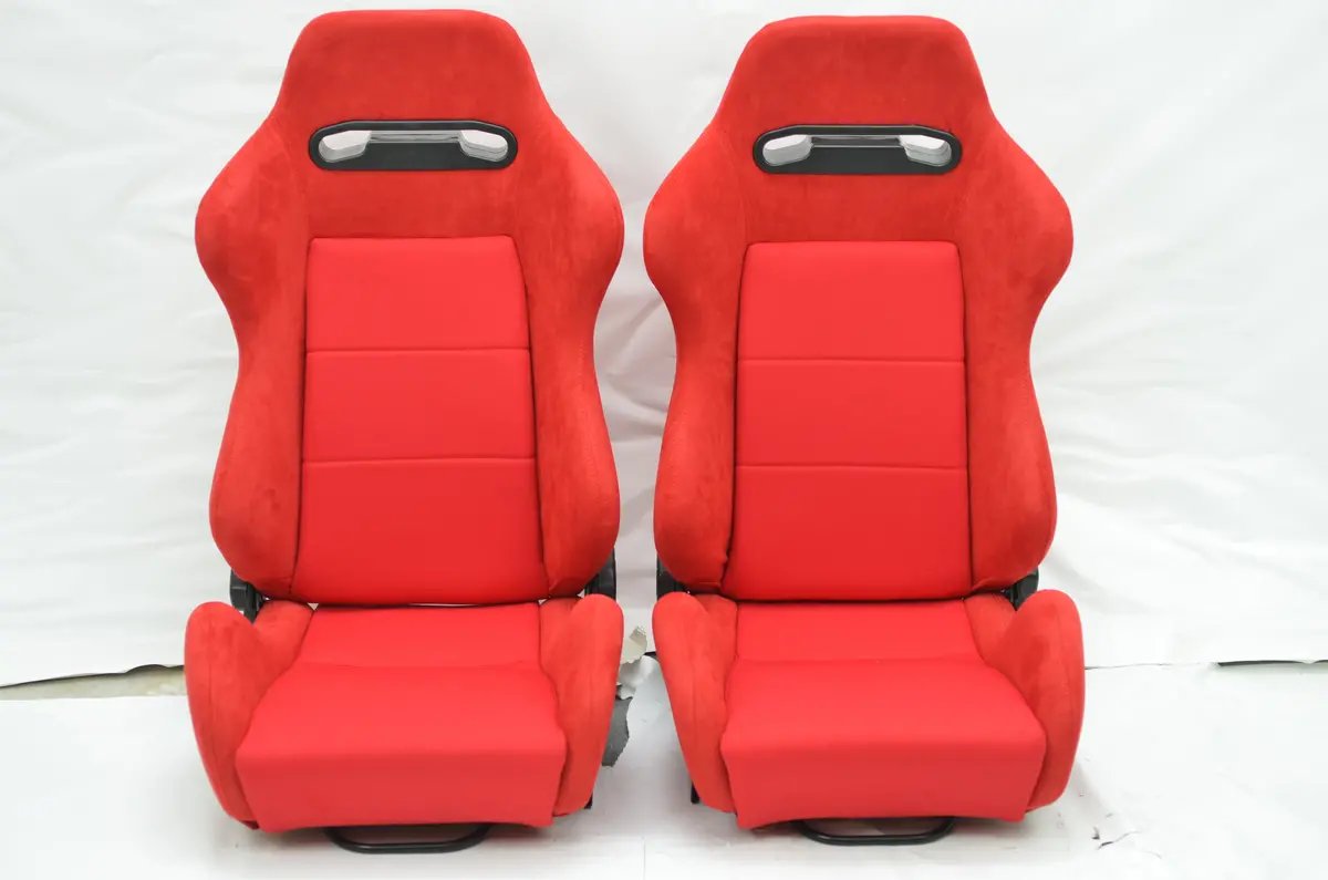 Dc2 Ek9 Ctr Itr Sr3 Style Reclinable Seats Red 2Pcs Sliders Seat 1