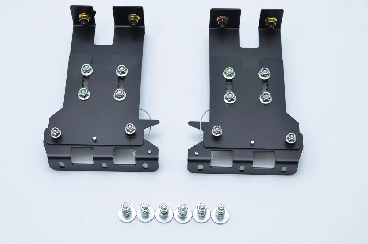 05-14 Miata Nc Quick Release Front Bumper Wind Splitter Brackets 1