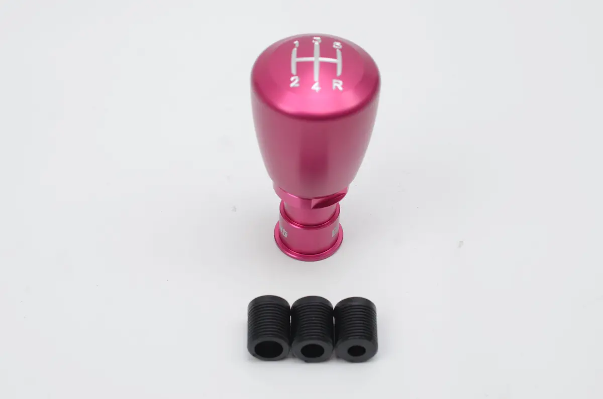Universal 5 Speed Shift Knob In Pink Finish 1