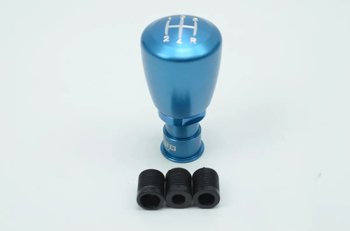 Universal 5 Speed Shift Knob In Blue Finish 1