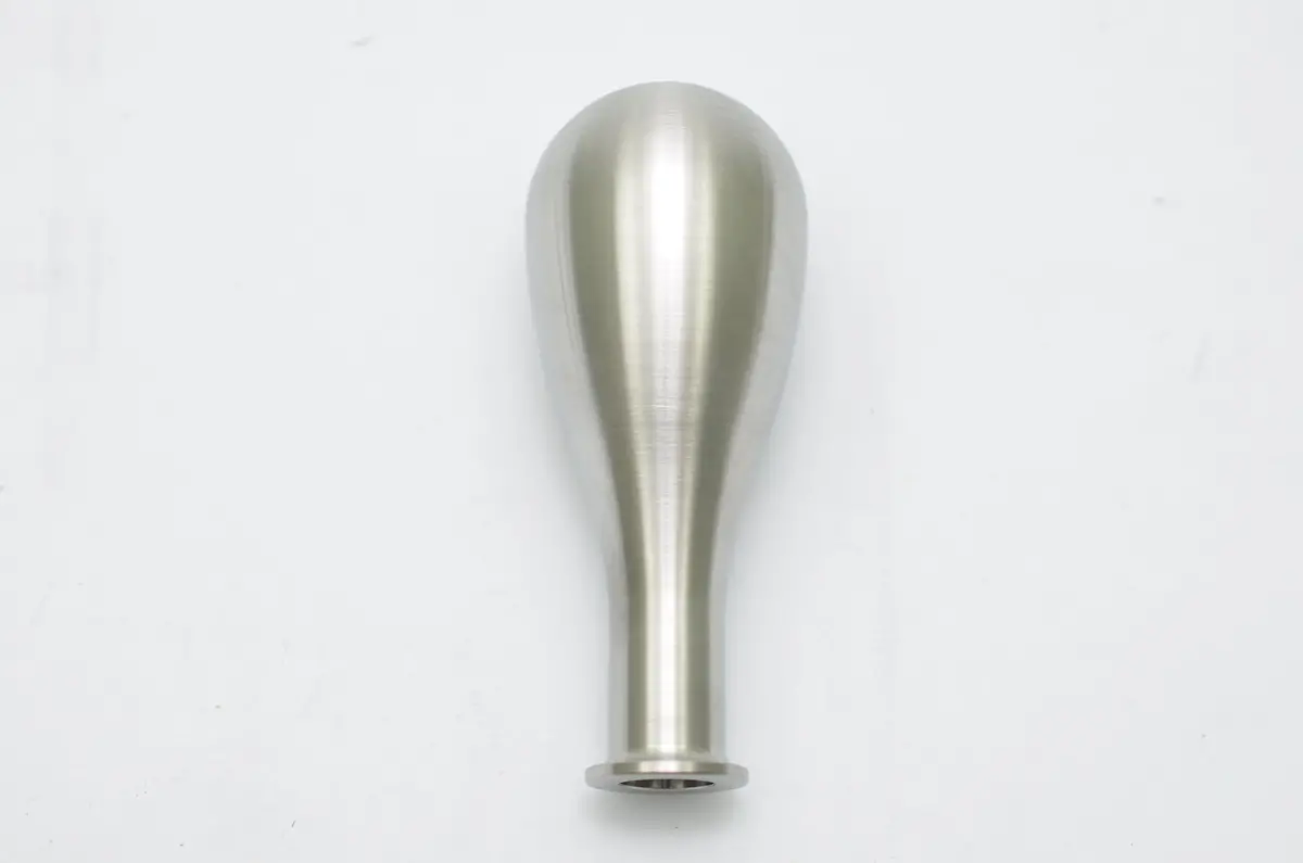 Tear Drop V2.5 Nsx R Stainless Steel Shift Knob-Brush Finish Round Top 10X1.5 1