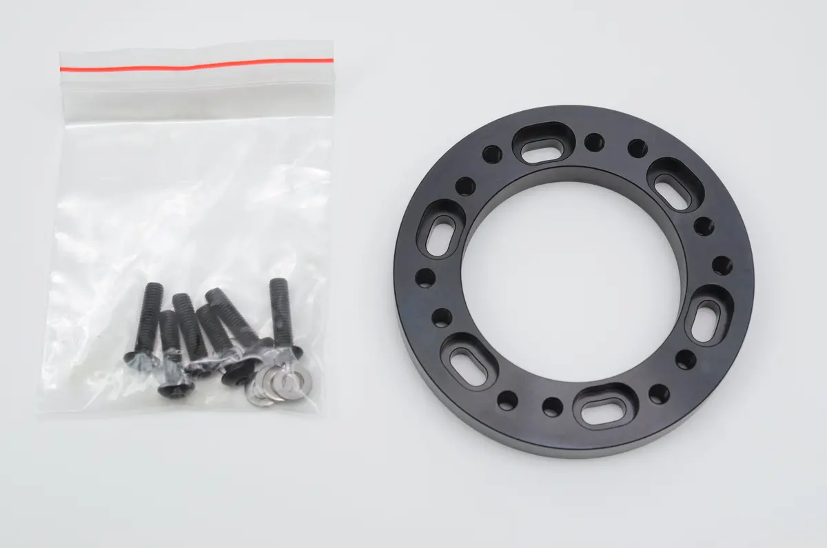 11Mm Steering Wheel Quick Release Spacer With Alignment Feature-Black 1