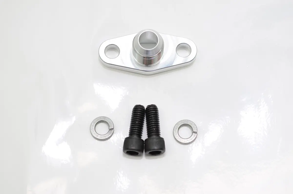 Turbo Oil Drain Flange: T3/T4 - 10Mm / 3/8" Bolt Borg Warner Turbo 1B 1