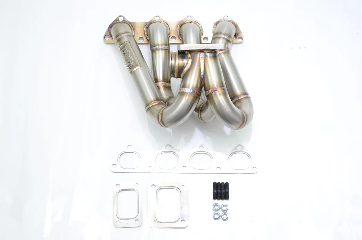 B Series Top Mount Turbo Manifold T3 T4 Flange 44Mm Wastegate B16 B18 B20 Gsr Si Itr 1