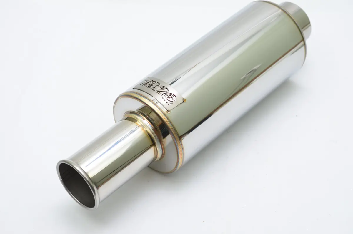 Spoon Style Long Tip 3 Inch Muffler Fits Eg Ek Dc2 Universal 1
