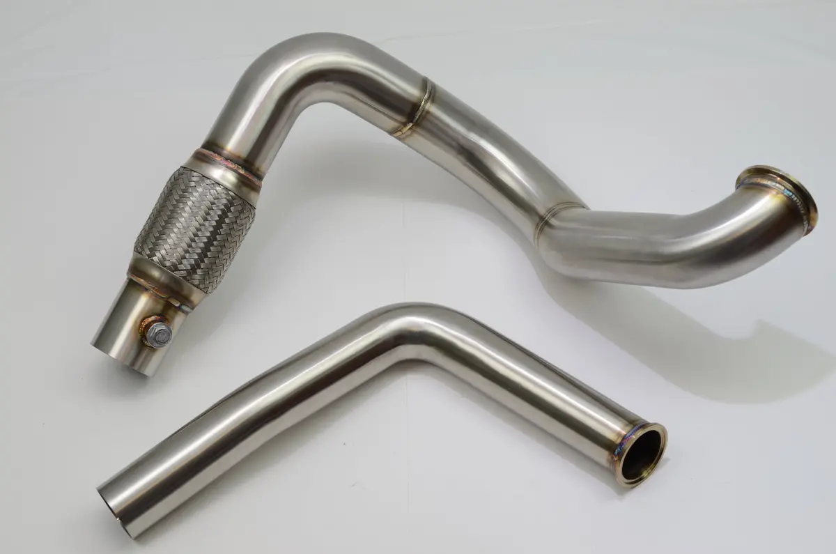 Universal Under Car Exit Pipes Kit / Muffler Tips / Exhaust Pipe 1