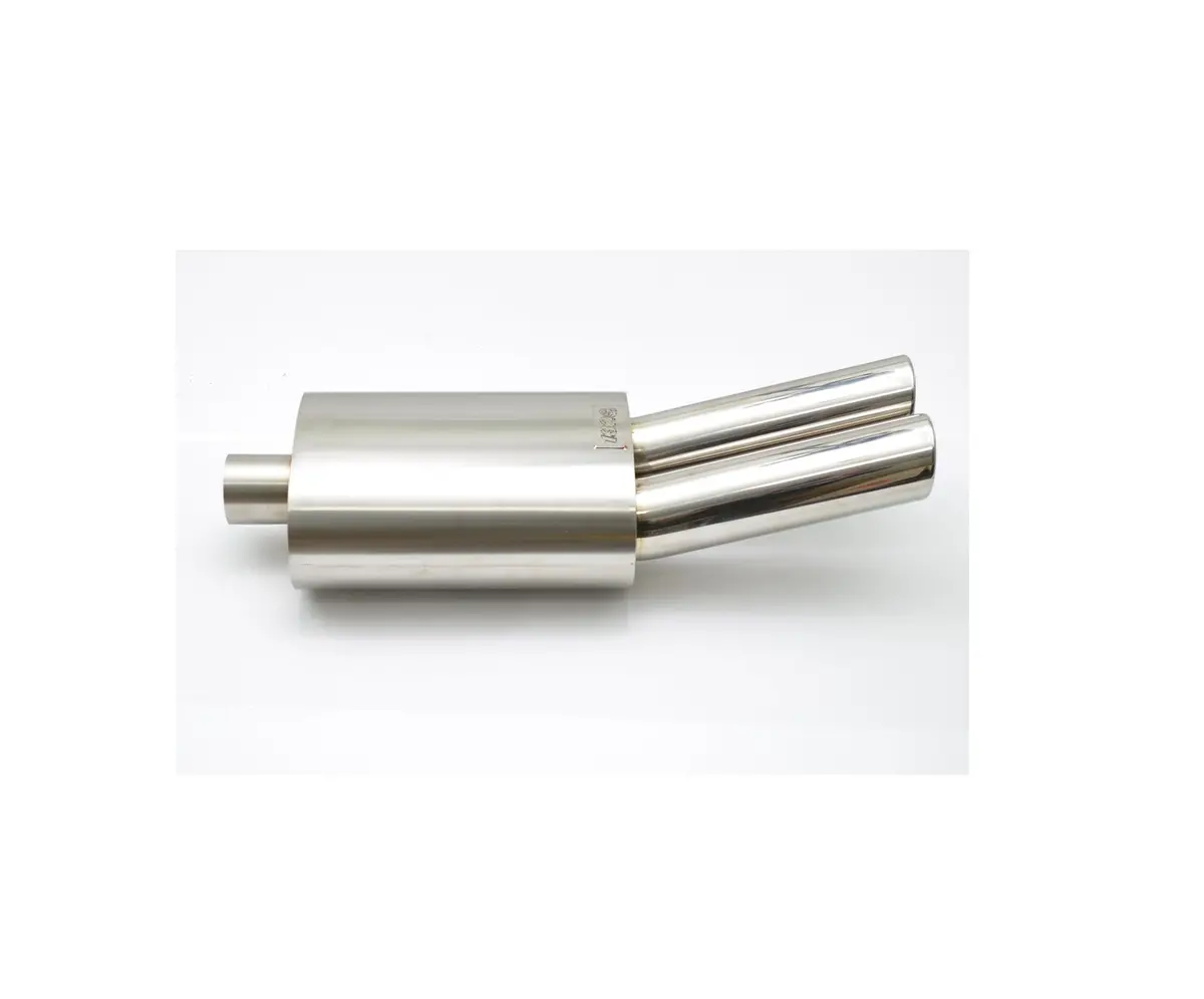 Dual Exit 3.5" Tip Fireball Mega Blastpipe Muffler Vip Tip Bozo Boso 1