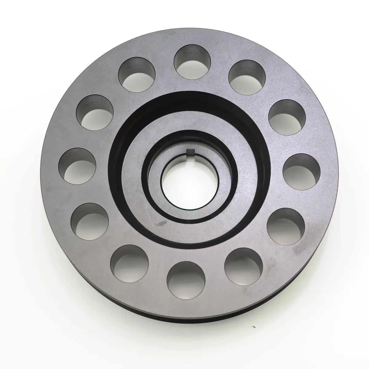 H22 H23a F20b Dohc Vtec Crank Pulley Billet 6061 Black 1
