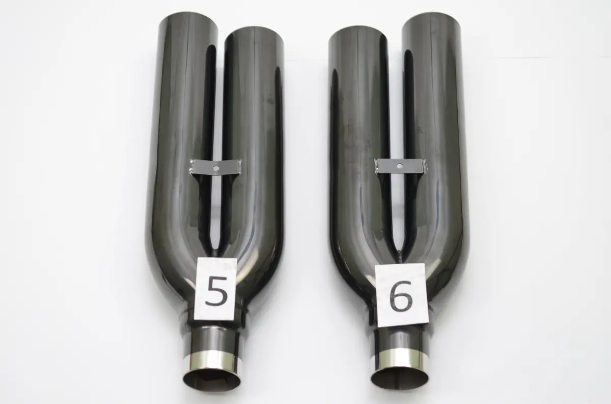 Blastpipes Version 5 & 6 Combo Blast Pipe  Bosozoku Black Chrome 1