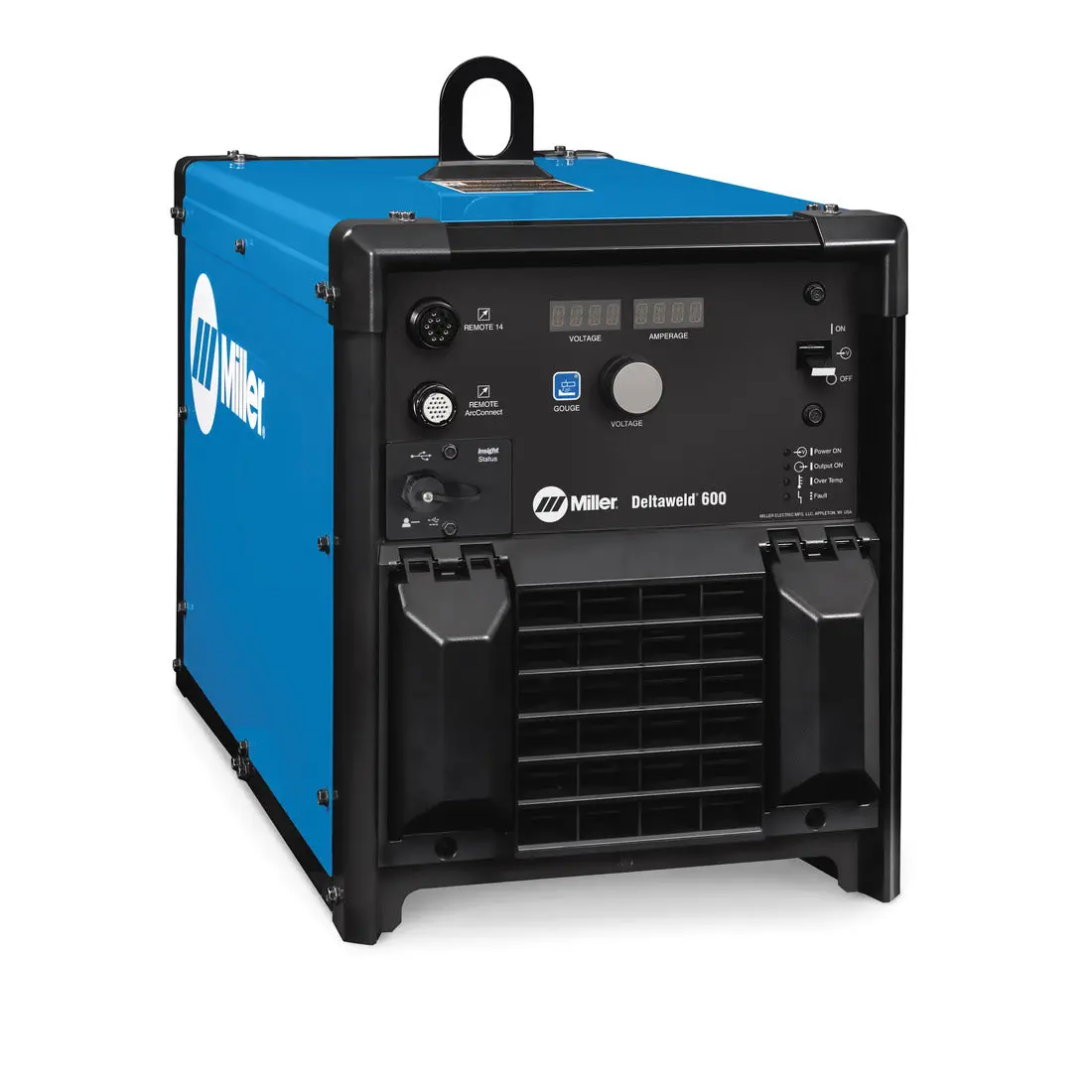 Miller Deltaweld 600, W/ Arcconnect, 14-Pin, Insight 1
