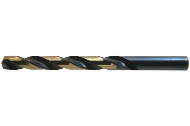 Drillco High Speed Steel Fractional Nitro Heavy Duty Jobber Drill 1