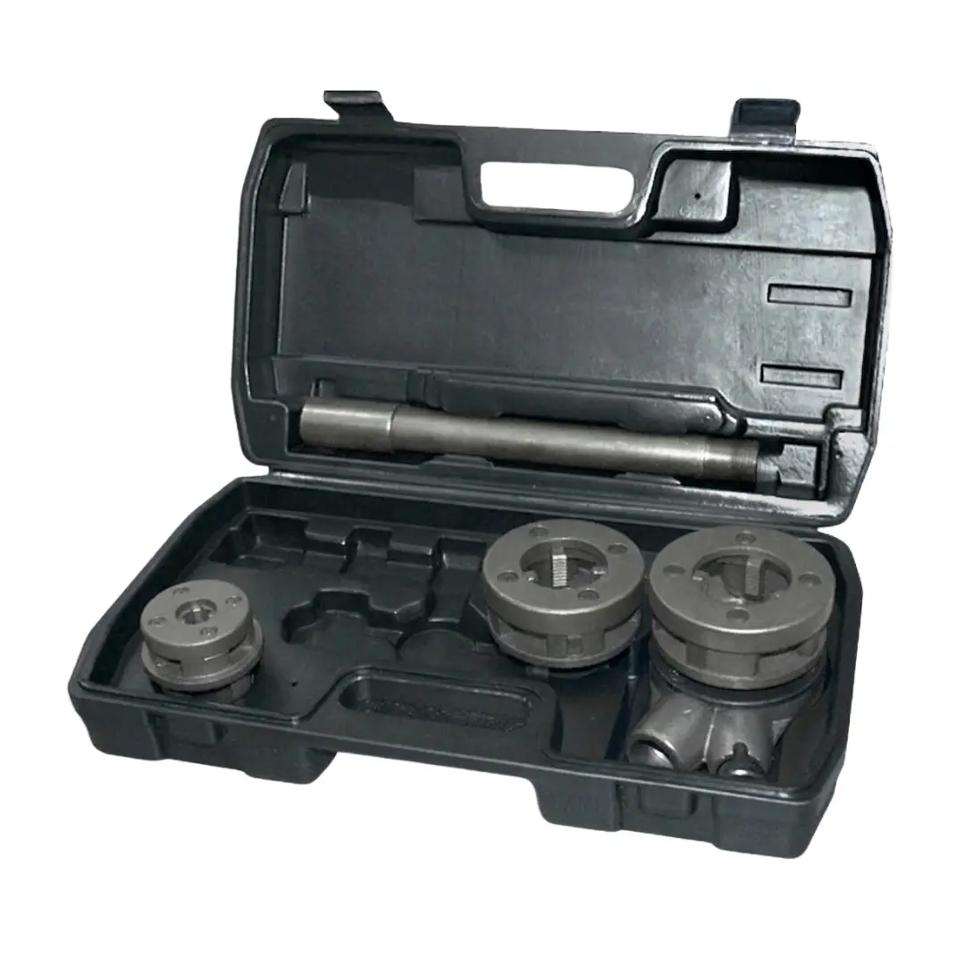 Ega Master 63031, 1/2"-1" Npt Drop Head Pipe Threader Kit 1