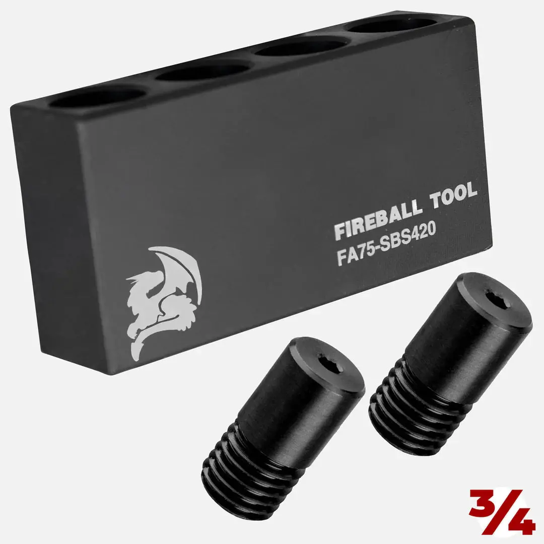 Fireball Tool Fence Block (4"X1"X2") - 3/4" System 1