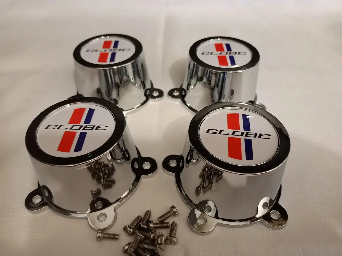 Xb Gt Bathurst Globe Big Hub Center Caps Xc Cobra Gs Fairmont Jg33 Jg66 White 1