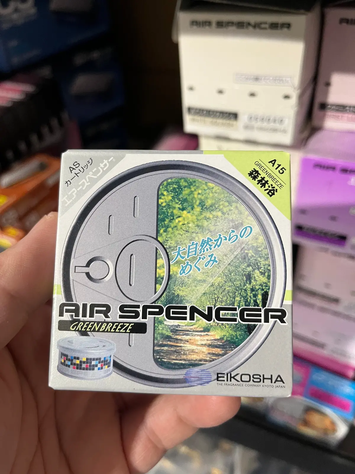 Jdm Air Spencer Green Breeze Scent 1
