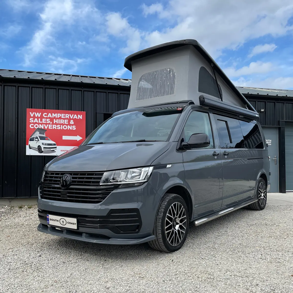Lwb T6.1 Campervan 2021 (70 Plate) - Pure Grey With Air Con 1