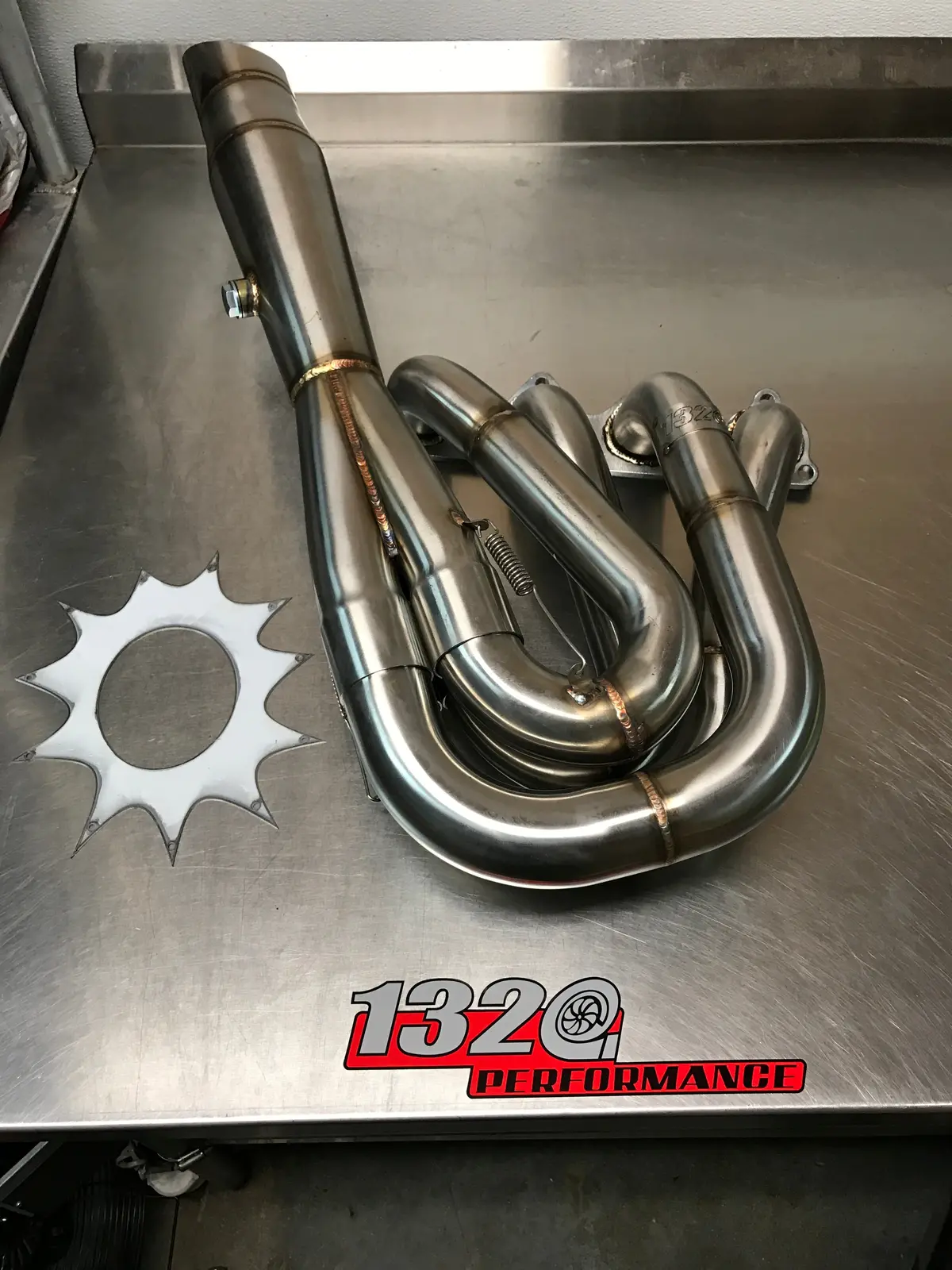 H Series Hood Exit Big Tube Megaphone Race Header H22a H23 H22a4 F20b H22 Hoodexit 1