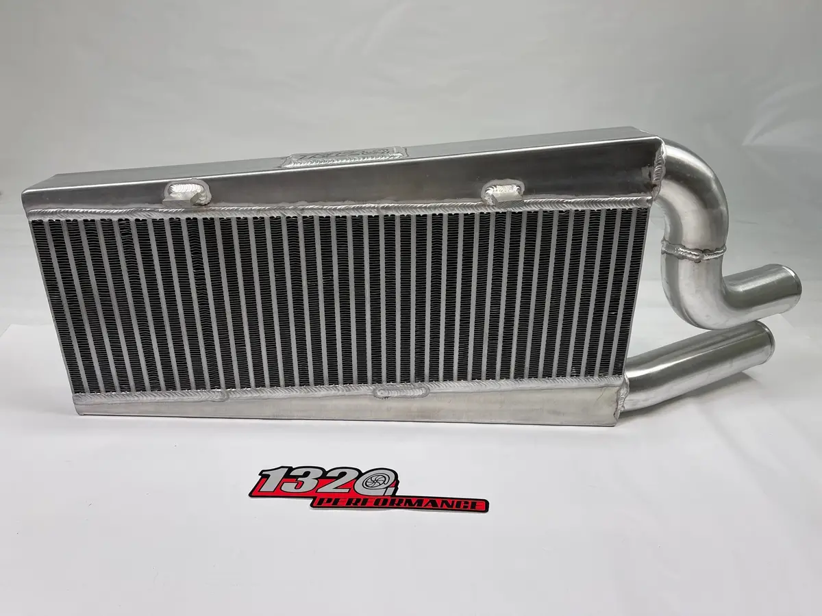 Vertical Flow Intercooler (K-Series, 775). Air To Air Front Mount Intercooler - 775+Hp. V2 1