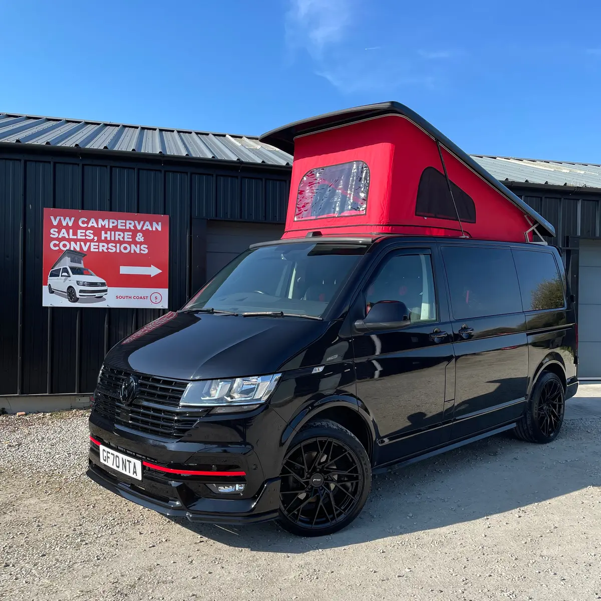 T6.1 Highline Campervan 2020 (70 Plate) - Black 1