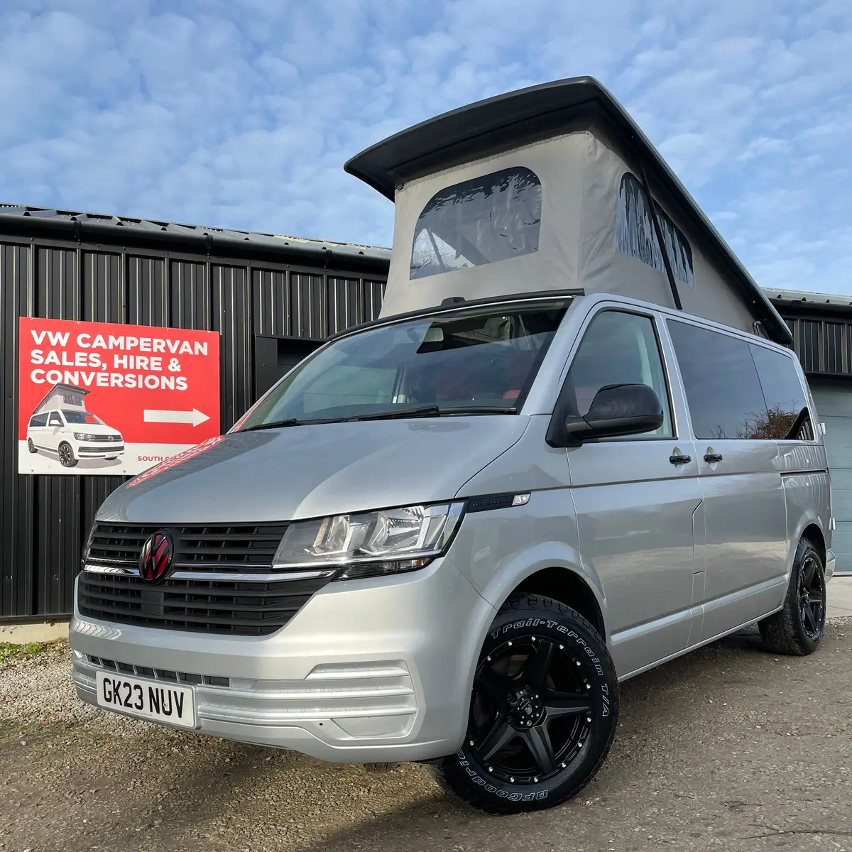 2023 Vw Transporter T6.1 Reflex Silver Swb St Tropez Camperking Conversion 1