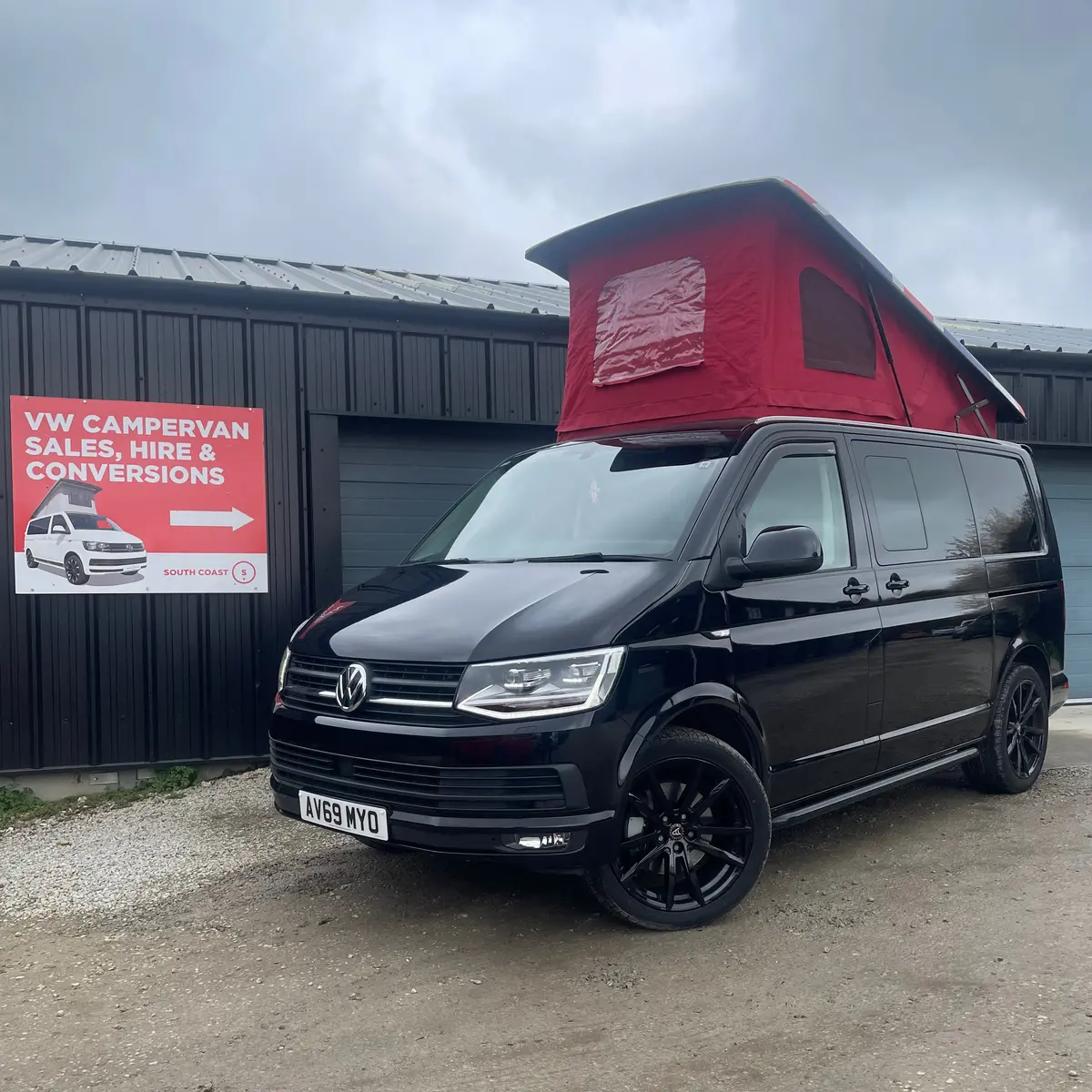 T6 Highline Campervan 2019 With Tailgate In Black - Automatic - Low Mileage 1