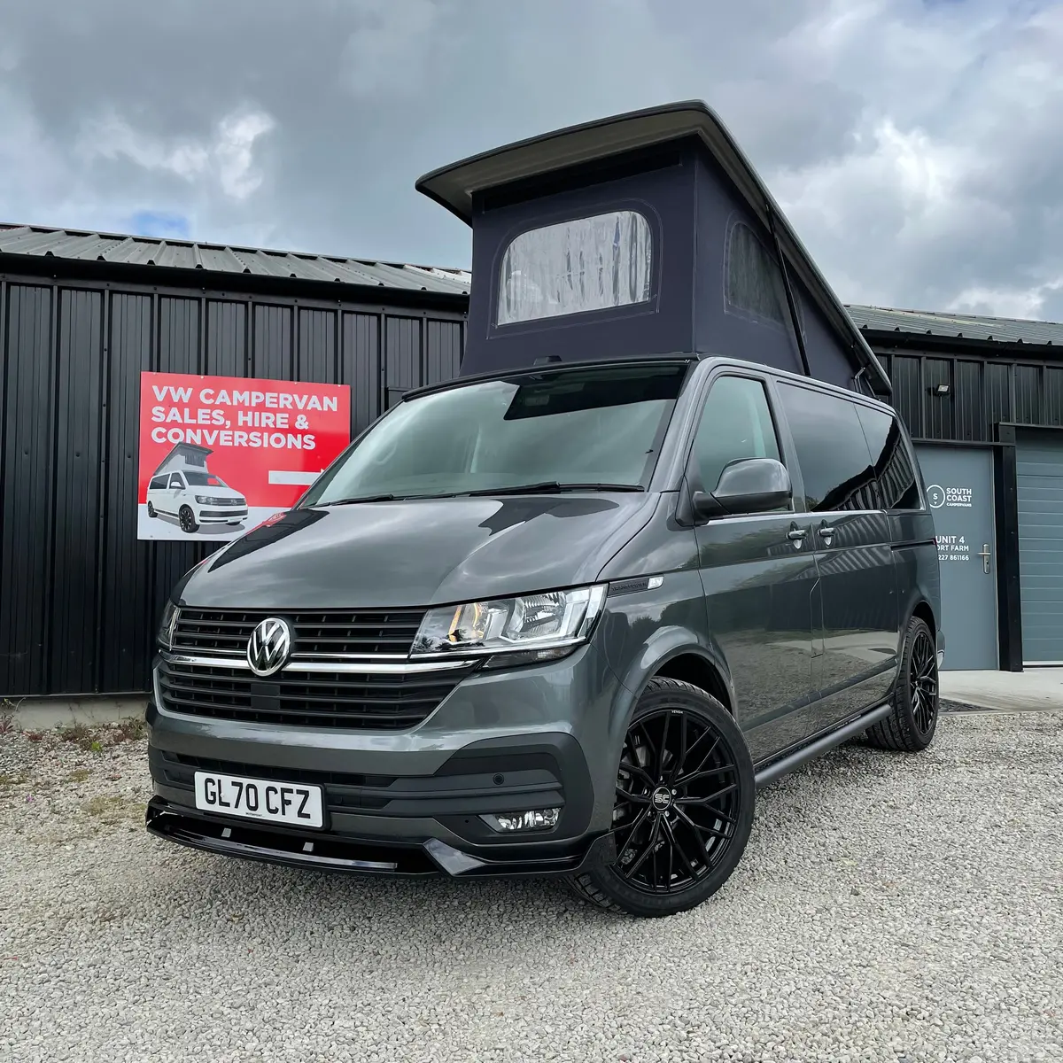 T6.1 Highline Campervan 2020 (70 Plate) - Indium Grey 1
