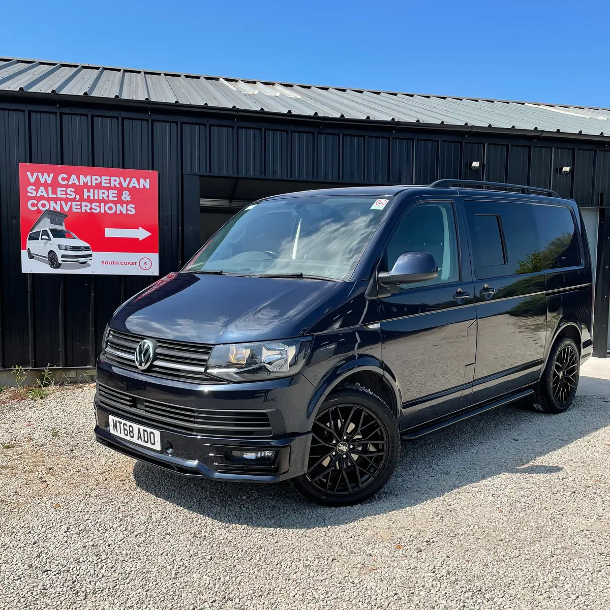 Vw Highline T6 Kombi - Starlight Blue (68 Plate) 1