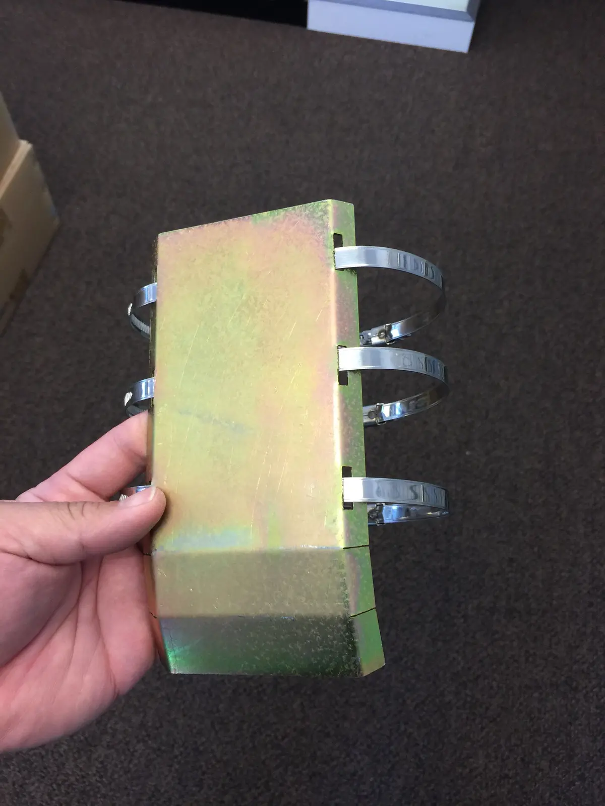 Steel Header Skid Plate 1
