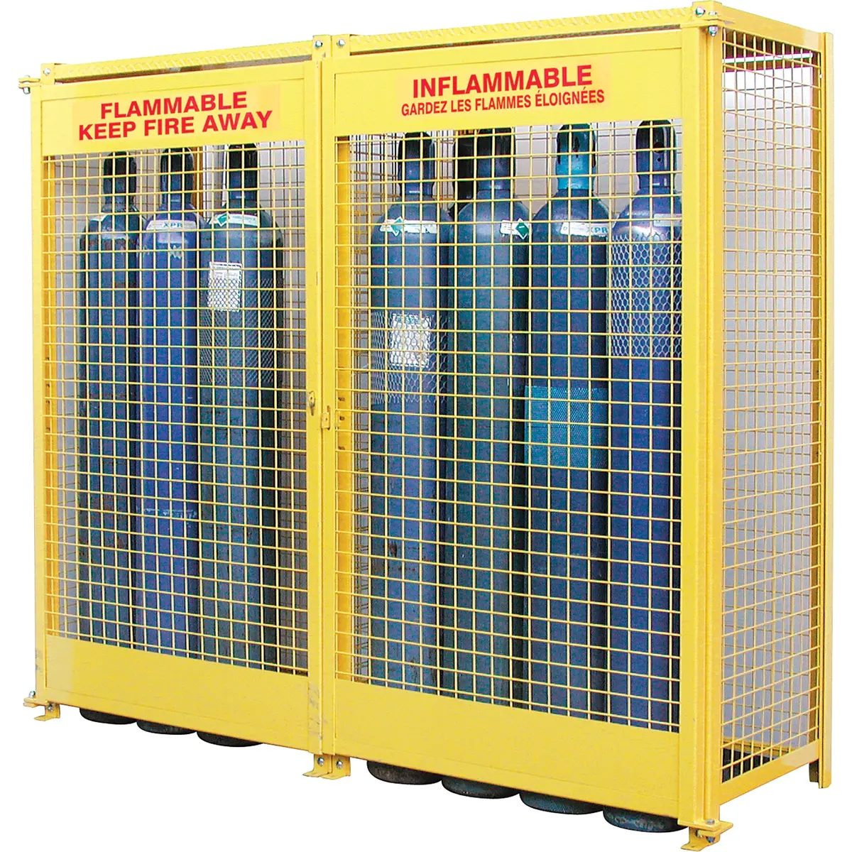 Kleton Gas Cylinder Cabinets, 20 Cylinder Capacity 1