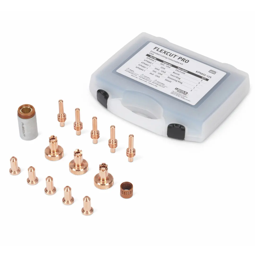 Lincoln Electric Kp5832-125, 125A Flexcut Extended Cutting Kit 1