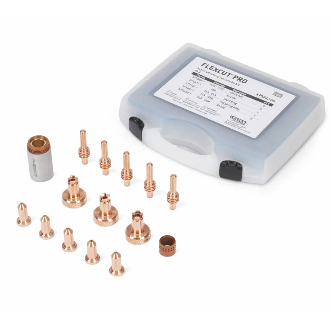 Lincoln Electric Kp5832-65, 45-65A Flexcut Extended Cutting Kit 1