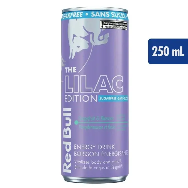 Red Bull Energy Drink, The Lilac Edition, Grapefruit & Blossom, 250Ml 1