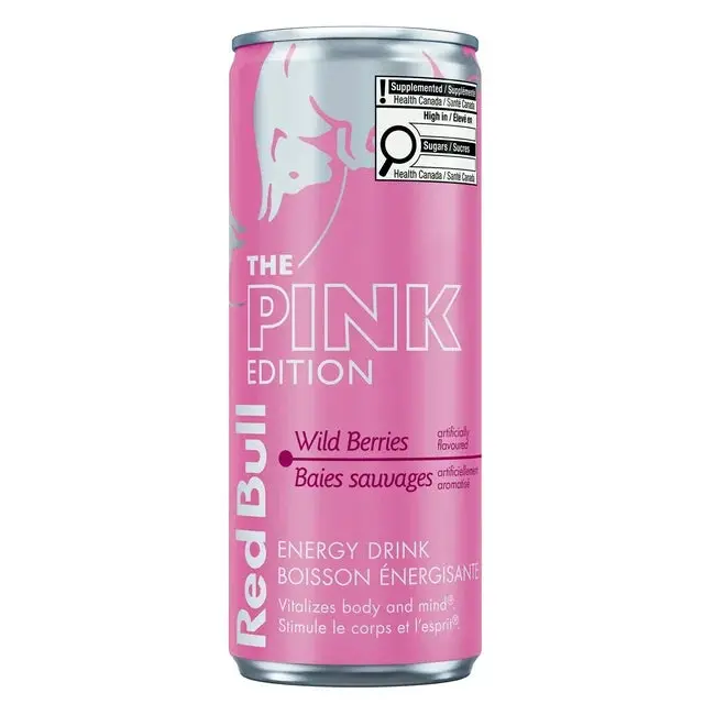 Red Bull Energy Drink, The Pink Edition, Wild Berry, 250Ml 1