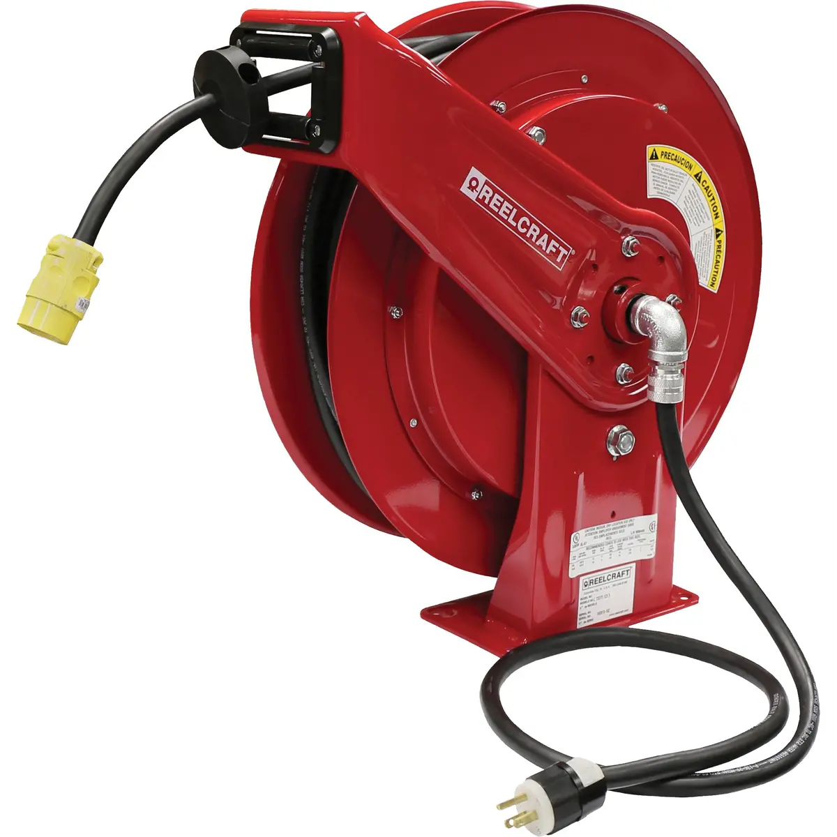 Reelcraft Power Cord Reels 100' , 12 Awg 1