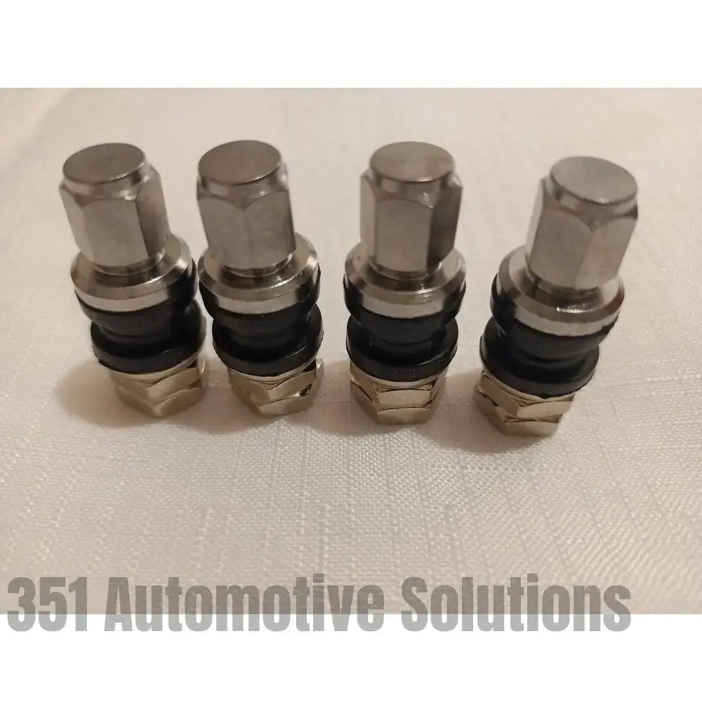 Short Chrome Tyre Valves X4 For Alloy Wheels Bathurst Globe Simmons Bbs Centerline Momo Star 1