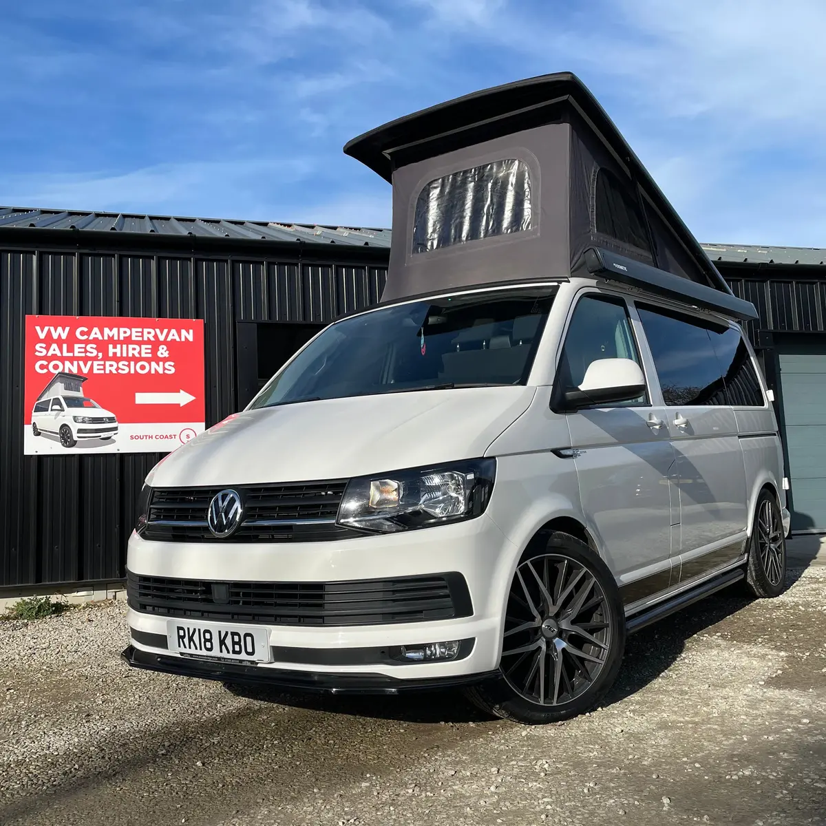 T6 Highline "Sc Edition" Campervan 2018 With Air Con - White 1
