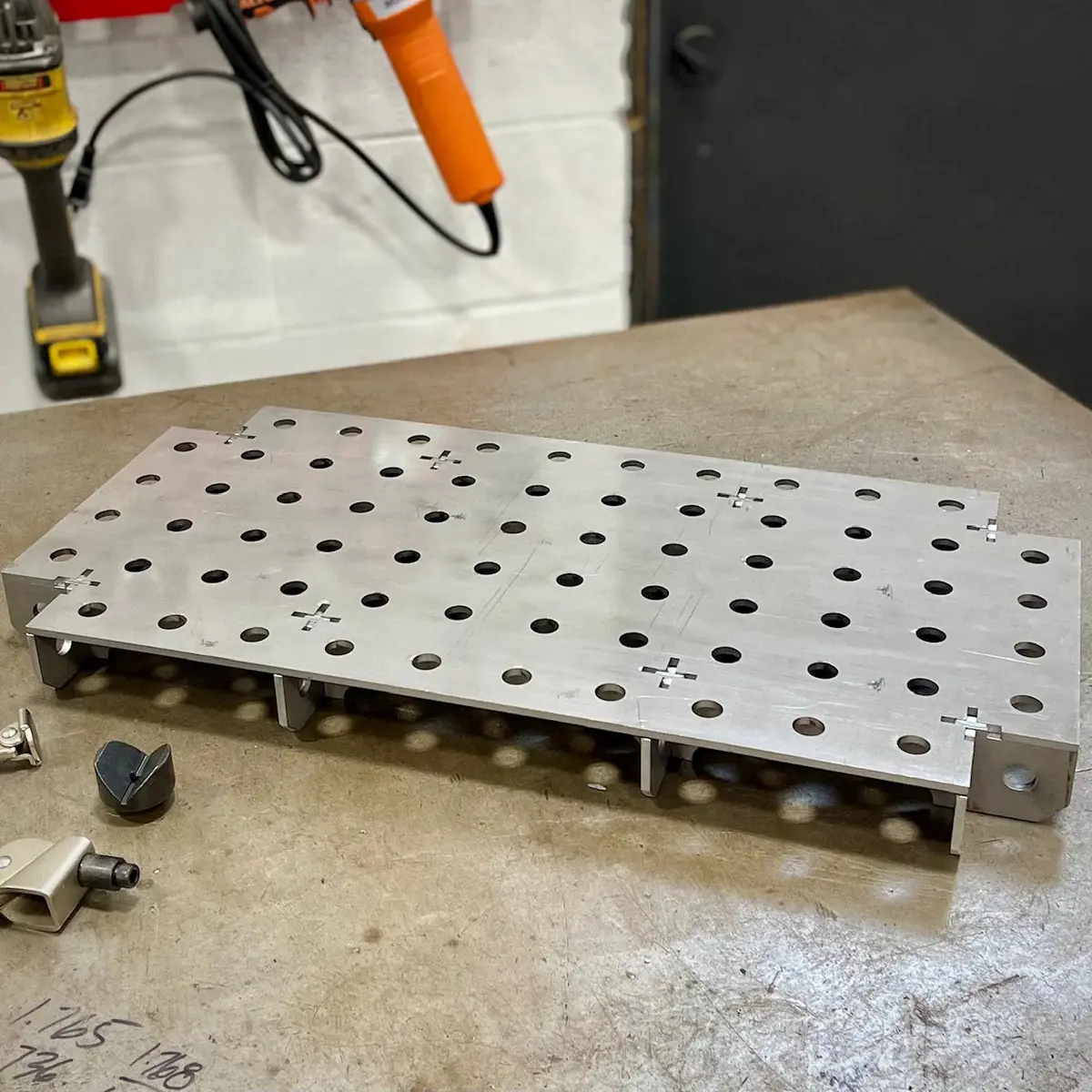 Tmr Customs Benchtop Welding & Fixture Table - 1' X 2' 2