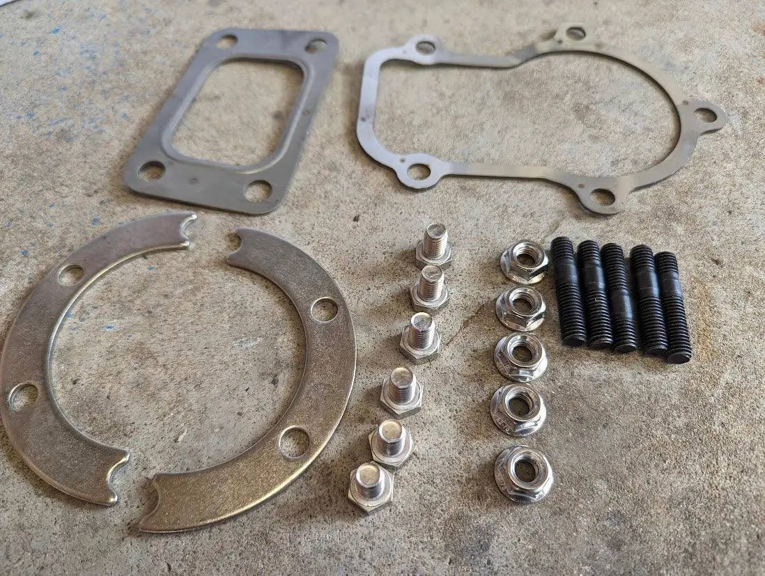Gt3582r Gt3576r Turbine Housing Gasket Stud And Nut Kit 1