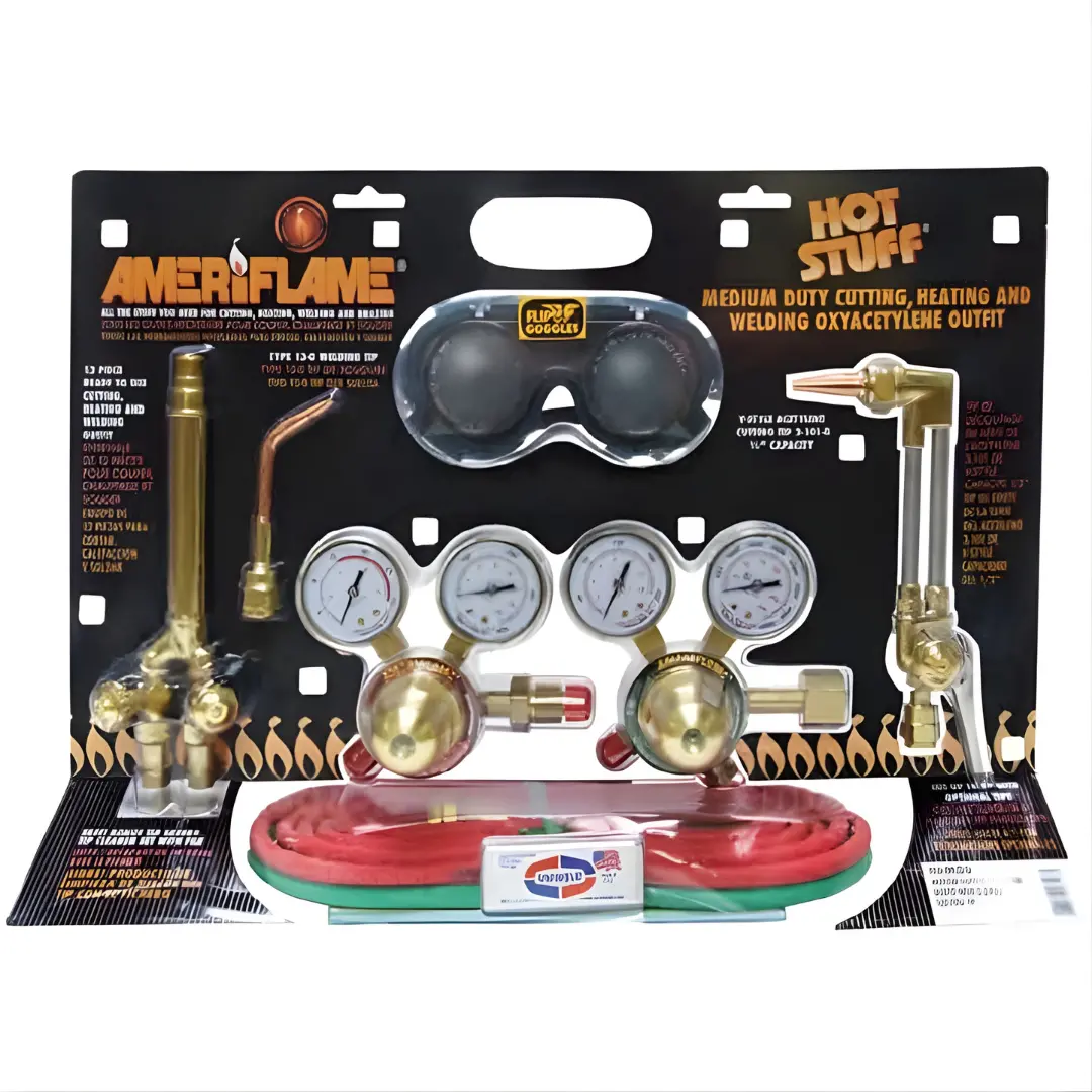 Uniweld Ameriflame Medium Duty Outfit For Welding, Brazing And Cutting 1