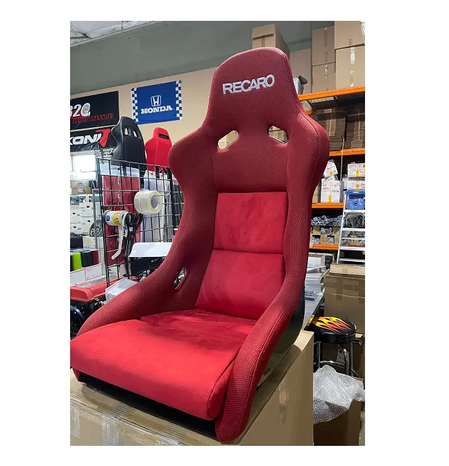 Recaro Pole Position N.G.: Suede Red, Jersey Red (Silver Logo) 1